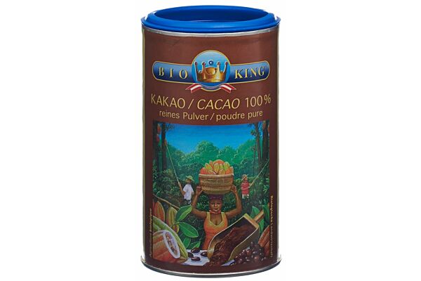 BioKing Cacao 100% poudre pure 200 g