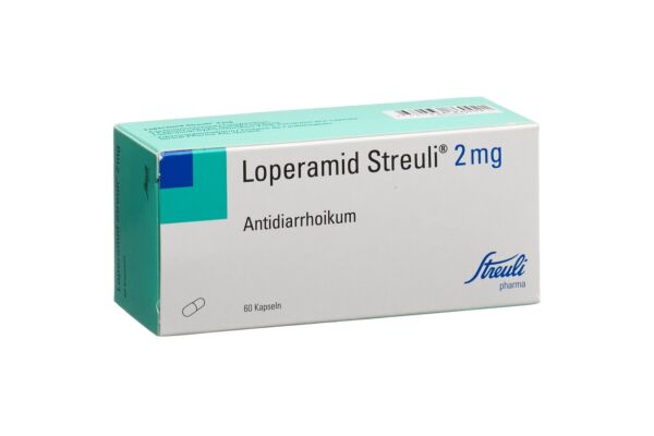 Loperamid Streuli Kaps 2 mg 60 Stk