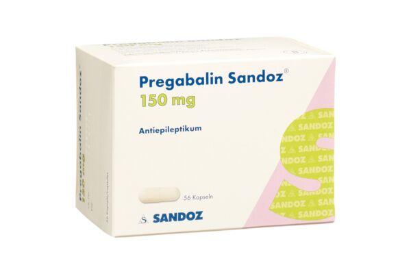 Pregabalin Sandoz Kaps 150 mg 56 Stk