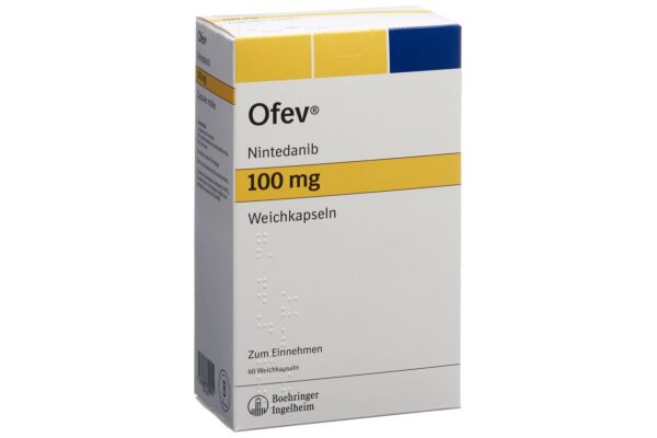 Ofev Weichkaps 100 mg 60 Stk