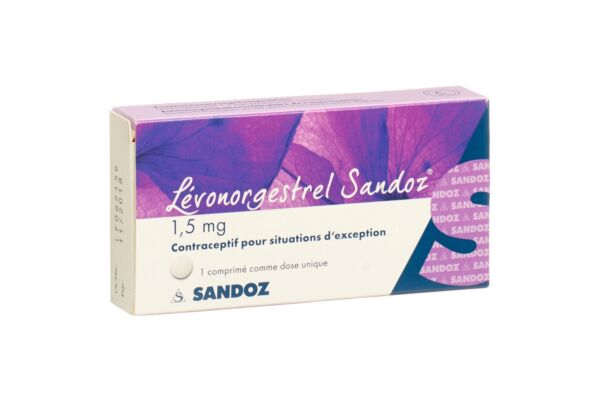 Lévonorgestrel Sandoz cpr 1.5 mg