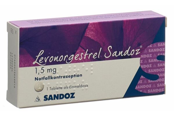 Lévonorgestrel Sandoz cpr 1.5 mg