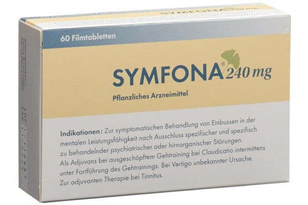 Symfona Filmtabl 240 mg 30 Stk