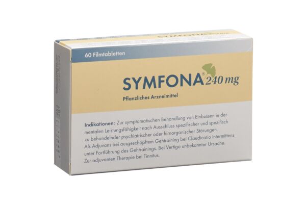 Symfona Filmtabl 240 mg 60 Stk