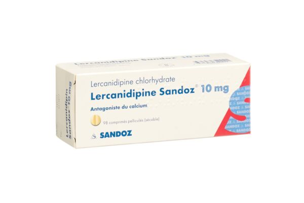 Lercanidipin Sandoz Filmtabl 10 mg 98 Stk