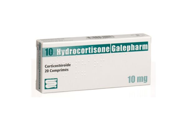 Hydrocortison Galepharm Tabl 10 mg 20 Stk
