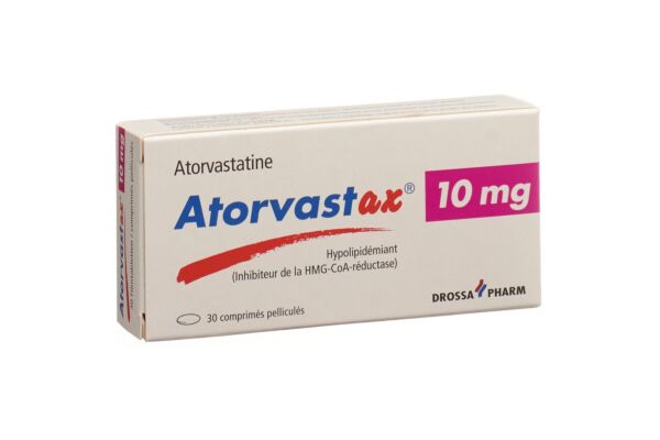 Atorvastax Filmtabl 10 mg 30 Stk
