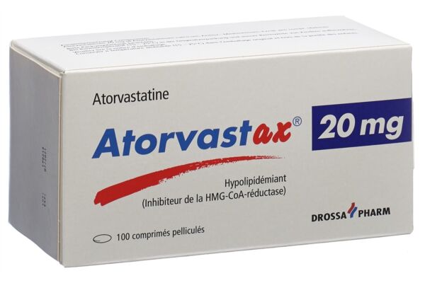 Atorvastax cpr pell 20 mg 100 pce