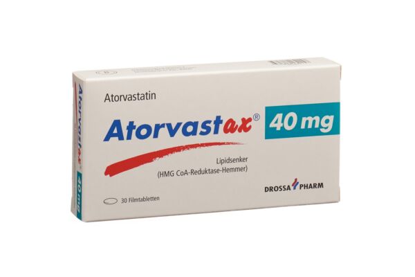 Atorvastax cpr pell 40 mg 30 pce