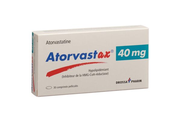Atorvastax Filmtabl 40 mg 30 Stk