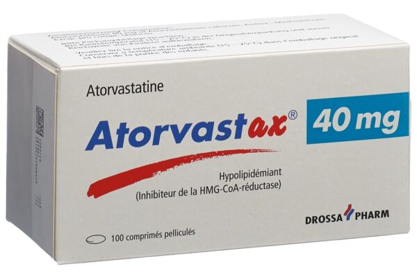Atorvastax Filmtabl 40 mg 100 Stk