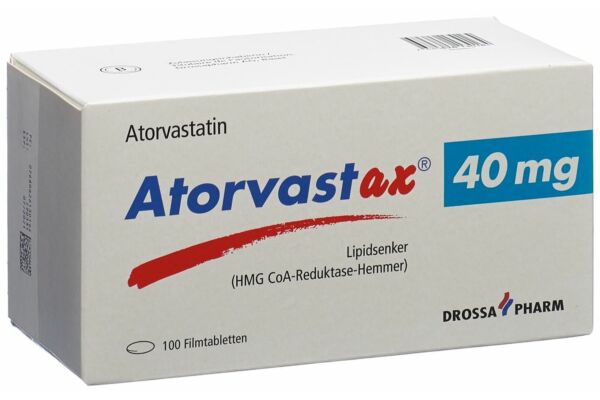 Atorvastax Filmtabl 40 mg 100 Stk