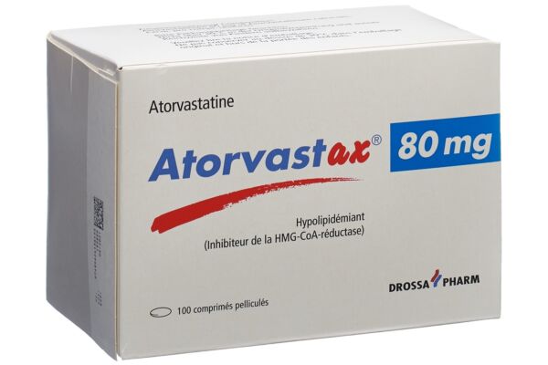 Atorvastax Filmtabl 80 mg 100 Stk