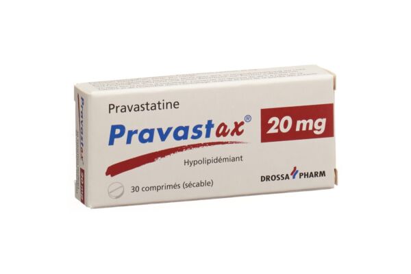 Pravastax cpr 20 mg 30 pce