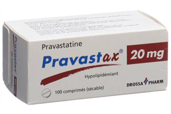 Pravastax cpr 20 mg 100 pce