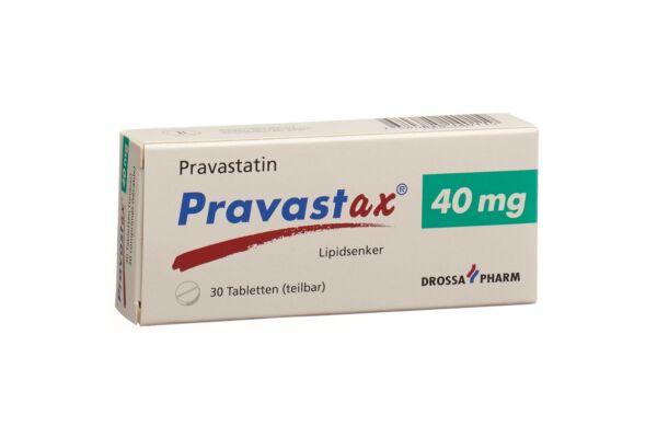 Pravastax Tabl 40 mg 30 Stk