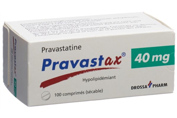 Pravastax Tabl 40 mg 100 Stk