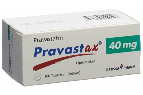 Pravastax Tabl 40 mg 100 Stk