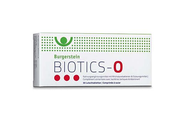 Burgerstein Biotics-O Tabl Blist 30 Stk