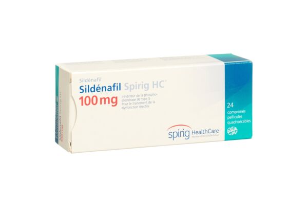 Sildenafil Spirig HC Filmtabl 100 mg 24 Stk