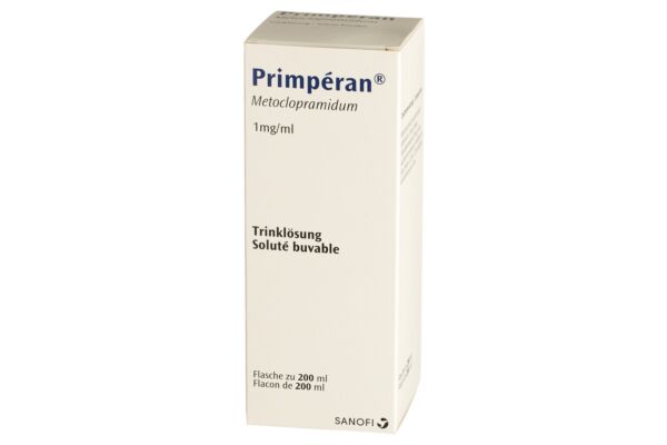 Primpéran sol 1 mg/ml fl 200 ml