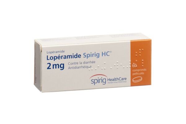 Loperamid Spirig HC Filmtabl 2 mg 60 Stk