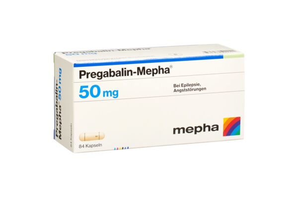 Pregabalin-Mepha Kaps 50 mg 84 Stk