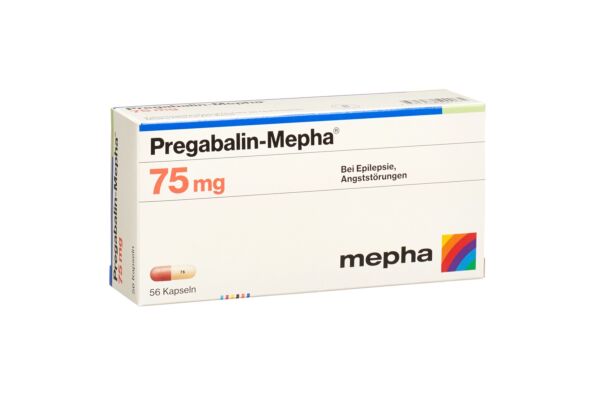 Pregabalin-Mepha caps 75 mg 56 pce