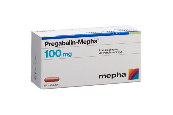 Pregabalin-Mepha Kaps 100 mg 84 Stk