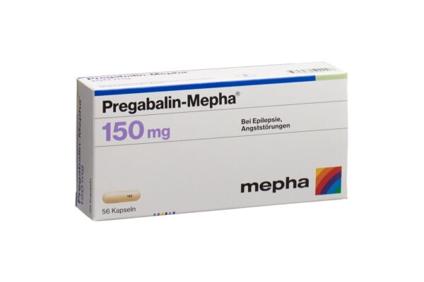 Pregabalin-Mepha caps 150 mg 56 pce