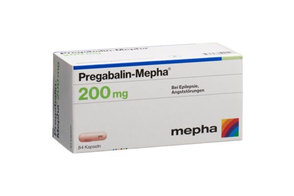 Pregabalin-Mepha caps 200 mg 84 pce
