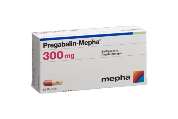 Pregabalin-Mepha Kaps 300 mg 56 Stk