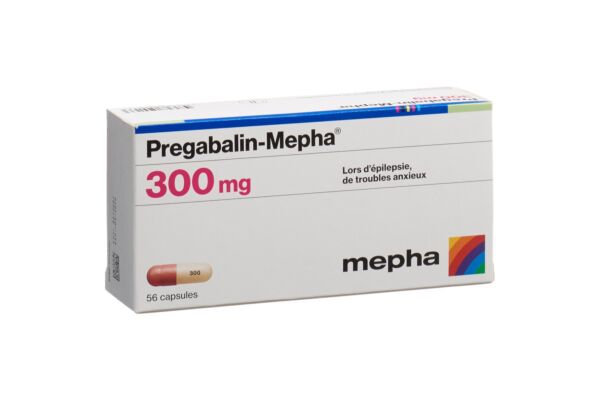 Pregabalin-Mepha Kaps 300 mg 56 Stk
