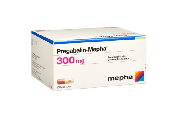 Pregabalin-Mepha caps 300 mg 168 pce