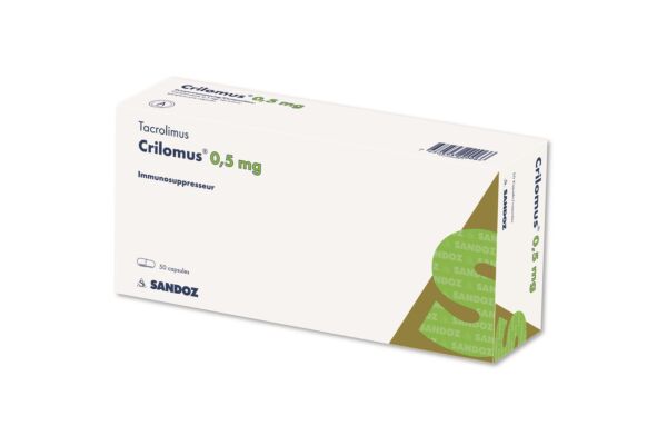 Crilomus Kaps 0.5 mg 50 Stk