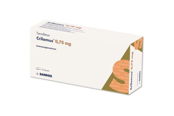 Crilomus Kaps 0.75 mg 50 Stk