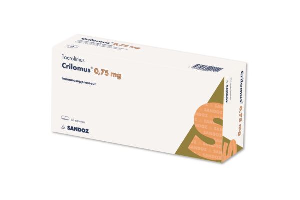 Crilomus Kaps 0.75 mg 50 Stk