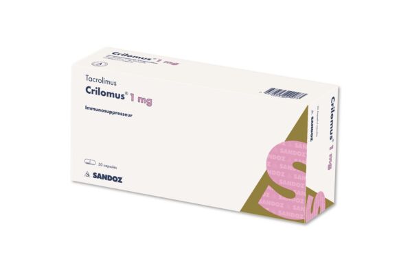 Crilomus caps 1 mg 50 pce