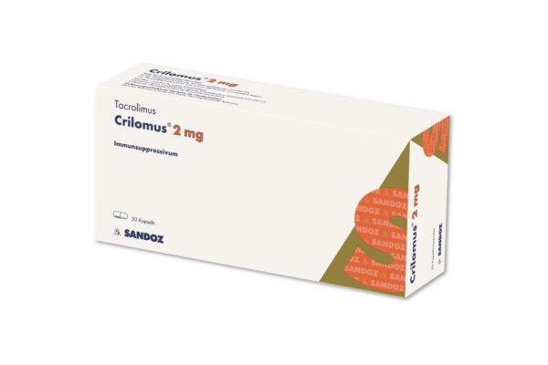 Crilomus caps 2 mg 50 pce