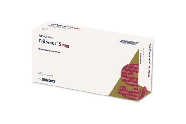 Crilomus caps 5 mg 50 pce