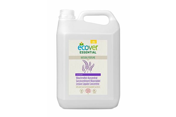 Ecover Essential Lessive liquide concentrée Lavandel 5 lt