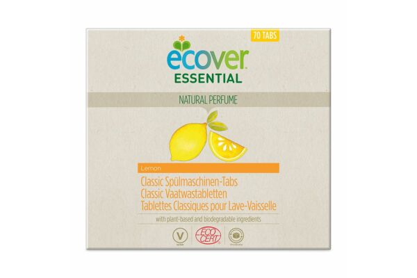 Ecover Essential tablettes lave-vaisselle 1.4 kg