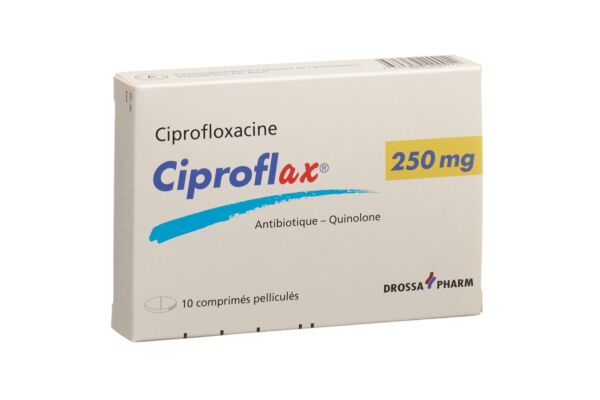Ciproflax cpr pell 250 mg 10 pce