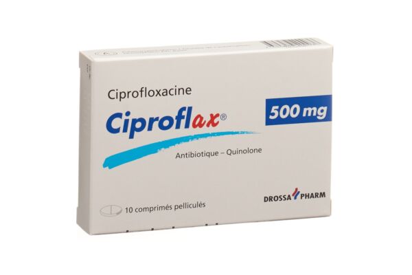 Ciproflax cpr pell 500 mg 10 pce