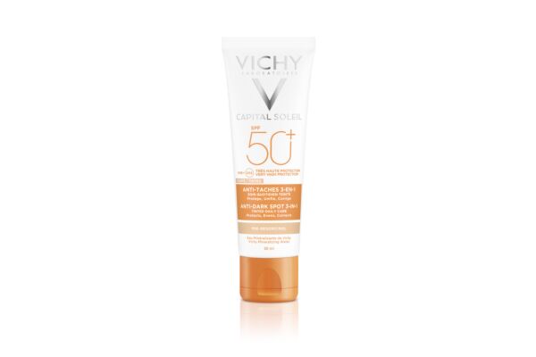Vichy Ideal Soleil Anti-Pigment Flecken Creme 3in1 getönt LSF50+ 50 ml