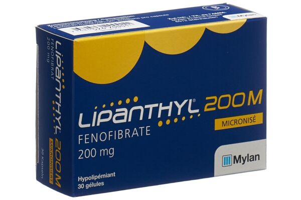 Lipanthyl 200 M caps 200 mg 30 pce