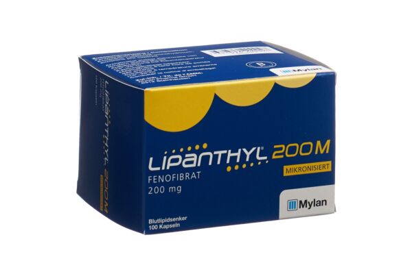 Lipanthyl 200 M caps 200 mg 100 pce