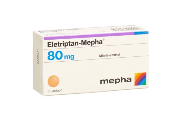 Eletriptan-Mepha Filmtabl 80 mg 6 Stk