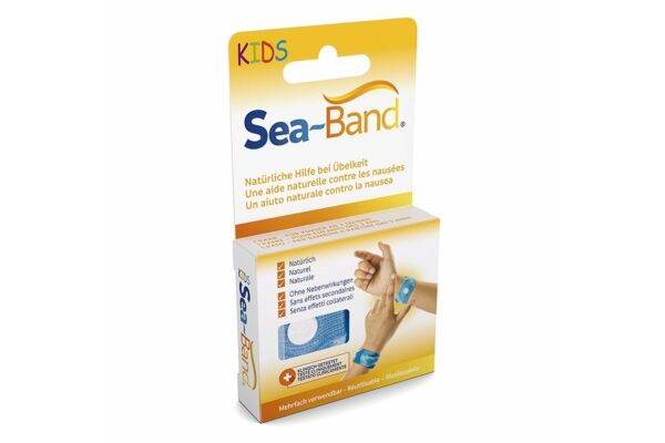 Sea-Band Akupressurband Kinder blau 1 Paar