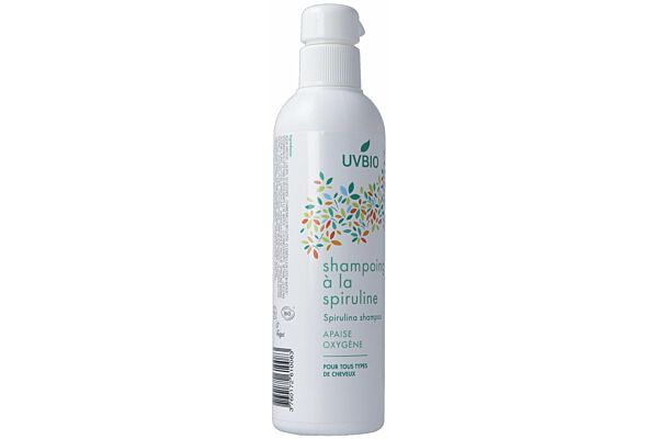 UVBIO Spirulina Shampoo Bio 250 ml
